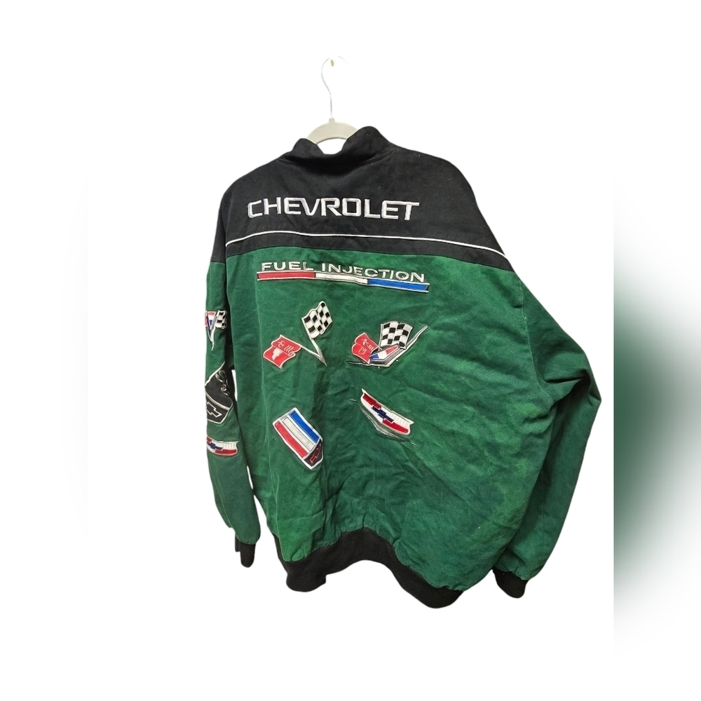 CHEVROLET Jacket GM by RR Designs Green Sz. 6XL - Picture 2 of 13